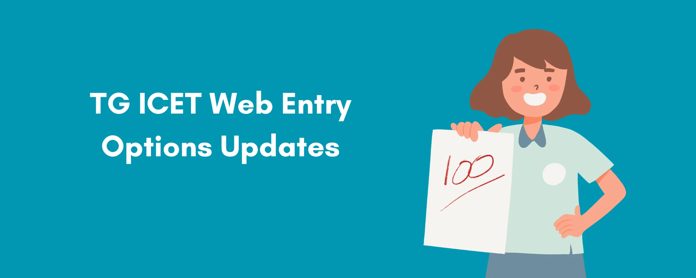 TG ICET Web Entry Options Updates